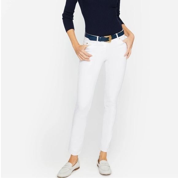 J. McLaughlin white skinny jean size 2 - Picture 2 of 6